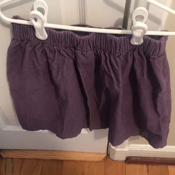 Plum Purple Soft Corduroy Hanna Andersson Skirt - Picture 3 of 3